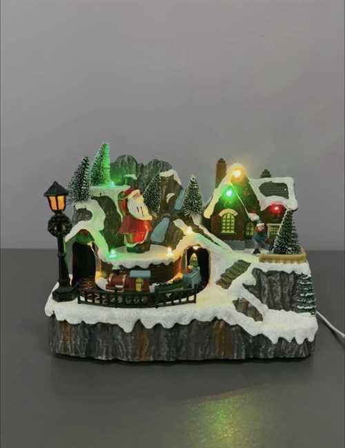 Фигурка светящаяся Рождественская декорация 3989