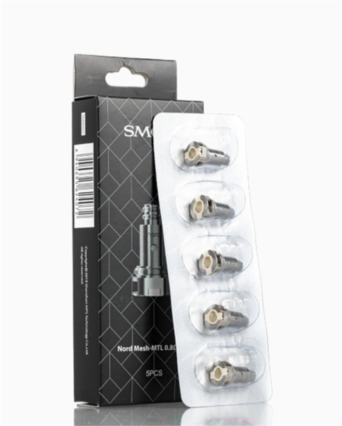 Испарители SMOK Nord Mesh-MTL 0.8 Coil SL-2S197ME8-COIL (5 шт.) 4536