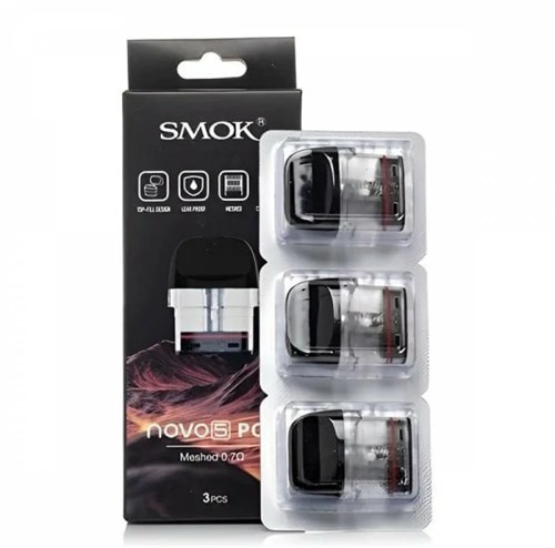 Картриджи SMOK Novo 5 Mesh 2 мл 0.7 Ом (3 шт.) 4904