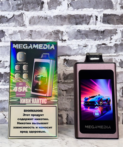 JNR MegaMedia Husky (S7) 45000 - 45000 затяжек с возможностью принимать звонки, слушать музыку, с сенсорным экраном и играми 4918