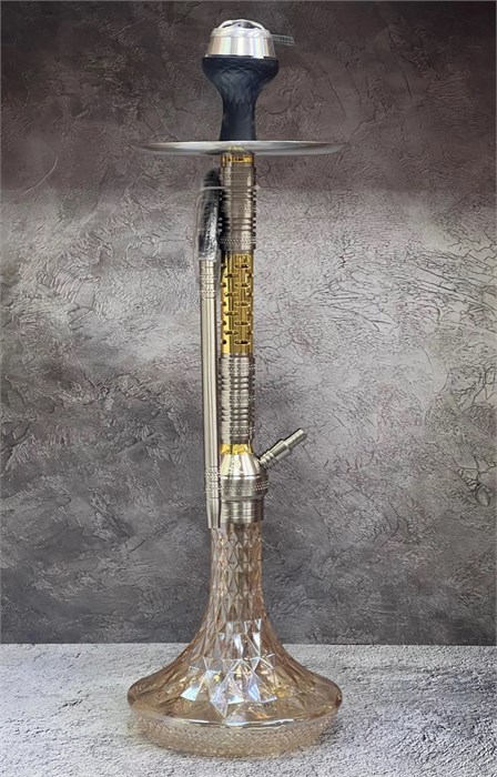 Кальян Seven Star 75 см серый/золото (Е-68В) 5226