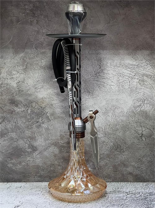 Кальян Seven Star 75 см серебро/медь 5227