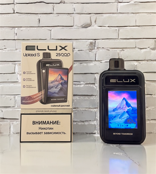 Elux Upload S 25000 - 25000 затяжек с сенсорным съёмным экраном 5483