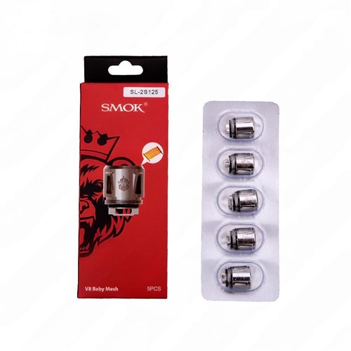 Испаритель SMOK v8 Baby mesh 0.15ohm для TFV Baby/v2 (5 шт. в упак.) 5903