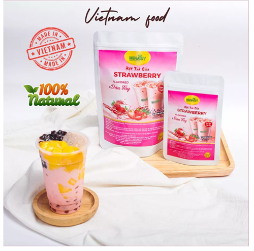 Порошок клубники для бабл ти 150г 6350