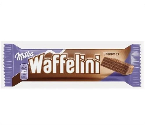 Вафли Milka Wafellini Милка Ваффелини с какао начинкой покрытые молочным шоколадом, 31 г 6661