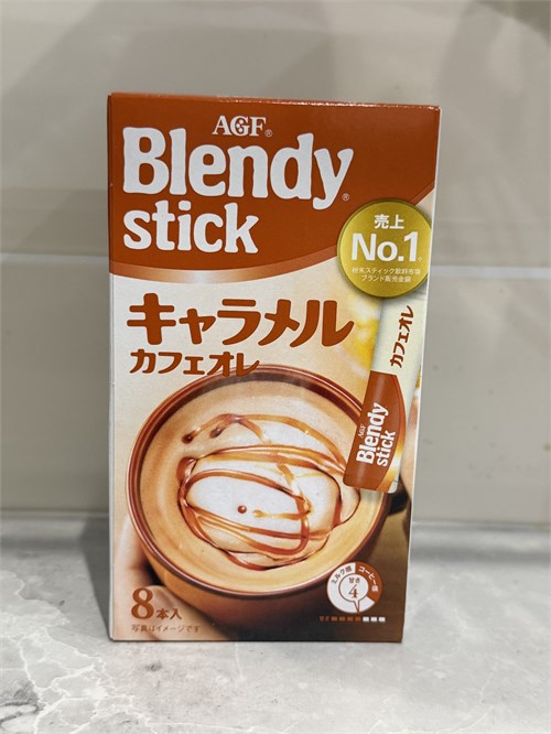 Кофе Blendy Stick Бленди Стик молоком и карамелью 8 пакетиков 6845