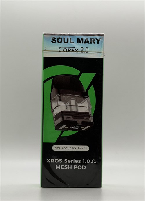 Картриджи Soul Mary Corex 2.0 XROS 1.0 Ом Top Fill, 4 картриджа 6859