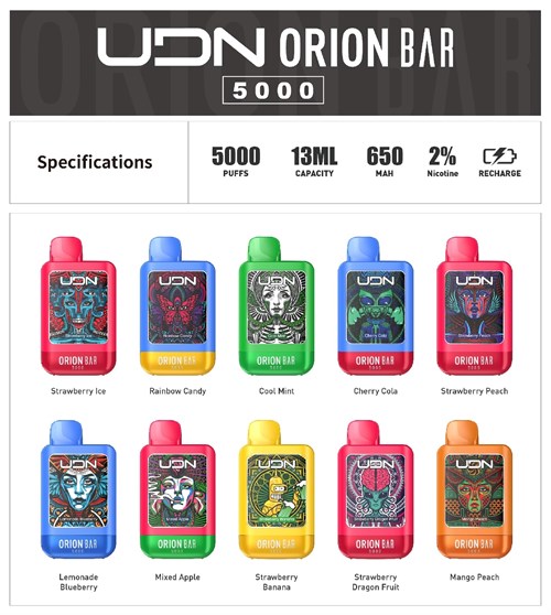 UDN Orion Bar 5000 - 5000 затяжек 2221