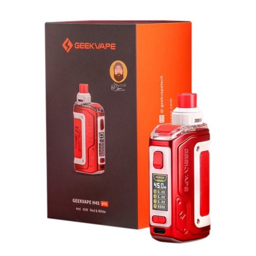 Geek Vape H45 Aegis Hero 2, 1400 мАч (Red and White) 2599