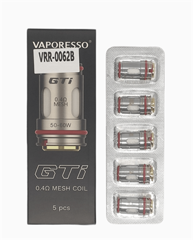 Испарители Vaporesso GTi 0.4ohm Mesh Coil VRR-0062B-COIL (5 шт.) 4535