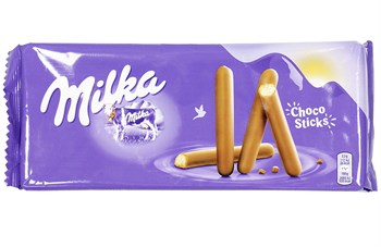 Milka Lila Stix палочки-печенья покрытые молочным шоколадом, 112 г 4728