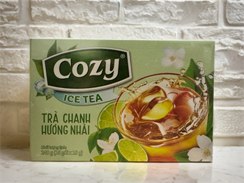 Растворимый вьетнамский чай со вкусом жасмина и лайма Cozy Ice Tea 240 г 5128