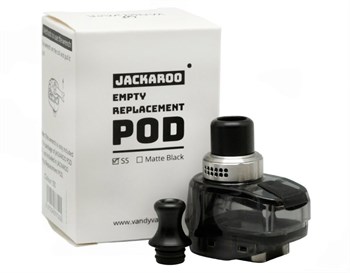 Картридж Vandy Vape Jackaroo Pod 18650 Cartridge Black (без испарителя) 1 шт. в упак. 5901