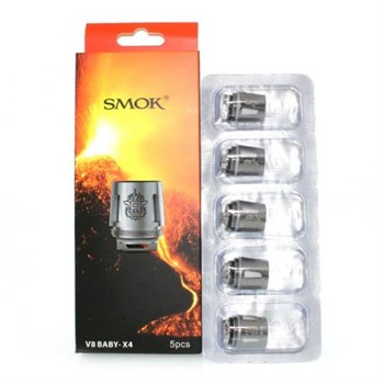 Сменный испаритель SMOK TFV8 Baby-X4  0,15 Ом (в упак. 5 шт.) 5902