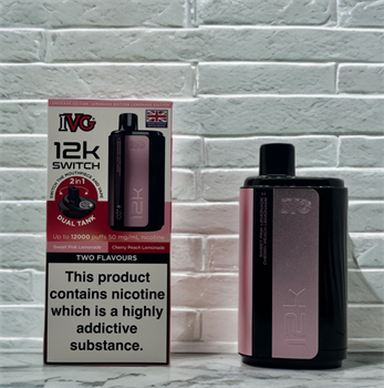 Ivg Dual Tank 12000 Switch - 12000 затяжек с двойными вкусами 5974