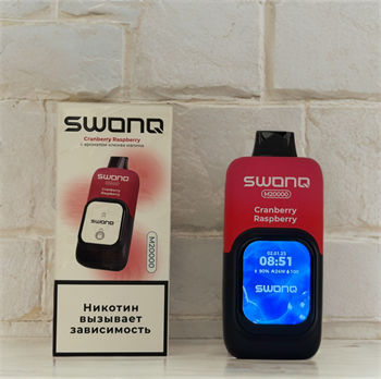 Swonq M20000 - 20000 затяжек с сенсорным экраном, регулировкой мощности (лёгкий средний, крепкий), будильником, музыкой, калькулятором, календарём, играми, индикатором оставшегося заряда и оставшейся жидкости 6756