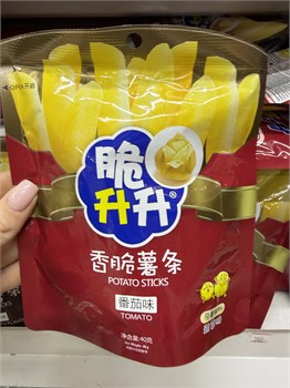 Чипсы картофельные со вкусом томата 49 г 6884