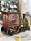 Новогодний фонарь-светильник Дед Мороз в грузовике 3902